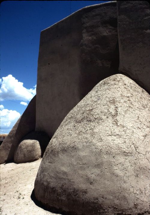 Church, Ranchos de Taos, New Mexico, 1987.My take on what may be the most depicted church in New Mex