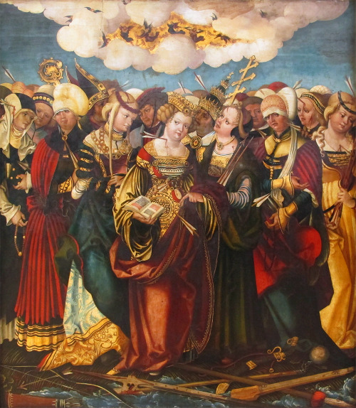 maertyrer:Master of the Legend of Saint PhilipMartyrdom of Saint Ursula1520-30