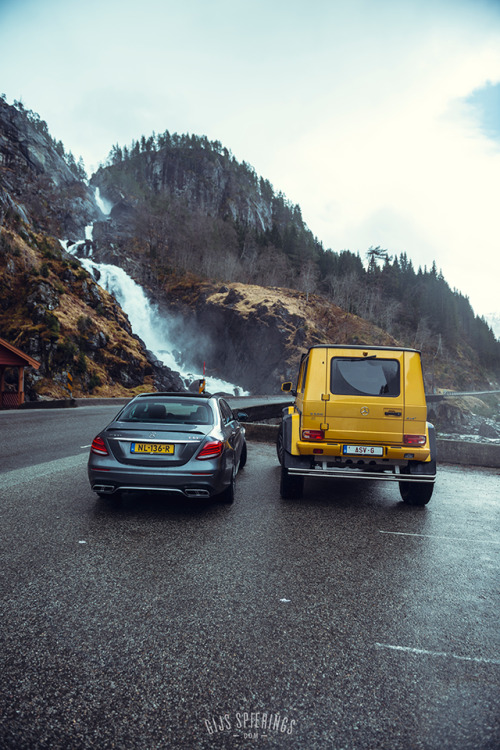 E63S 4matic+ &amp; G500 4x4 Squared. | Classyautomotive | Instagram#ASVgoesNorway