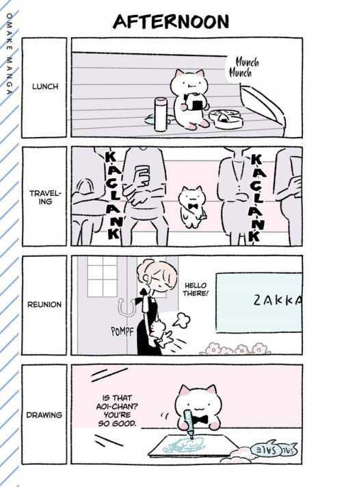 sspeedwagonfoundation:a day in life of Kyuu-chan I remember reading this comic series, I want more t