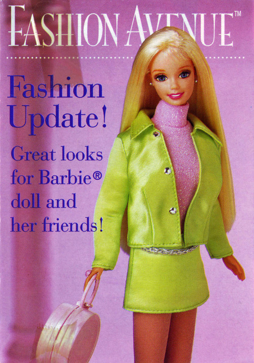 fyretrobarbie:Barbie Fashion Avenue Catalog 1997