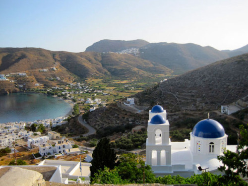 Potamos Village, Amorgos Island. 