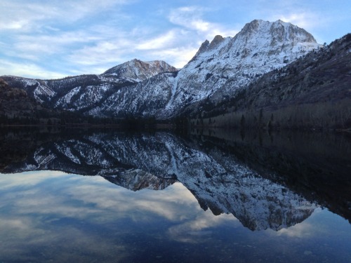 Mirror, Mirror, on the Lake! Silver Lake is just around the corner from June Mountain Resort!