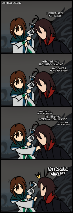 laneiru: I was in the mood for doodling exactly one incorrect quote.Source