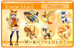 azurecomics:  leashy-chan:  earthguardianmamoru:   - Minako, Makoto, Rei, Ami and Usagi Pokemon Trainer CardsHere is the set of 5 trainers completed, sorry my fellow Mina fans had to wait til last! This series was inspired by the announcement of Pokemon