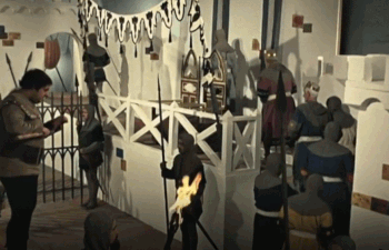 a gifset for every arthurian movie: Un Espanol en la corte del rey Artur
