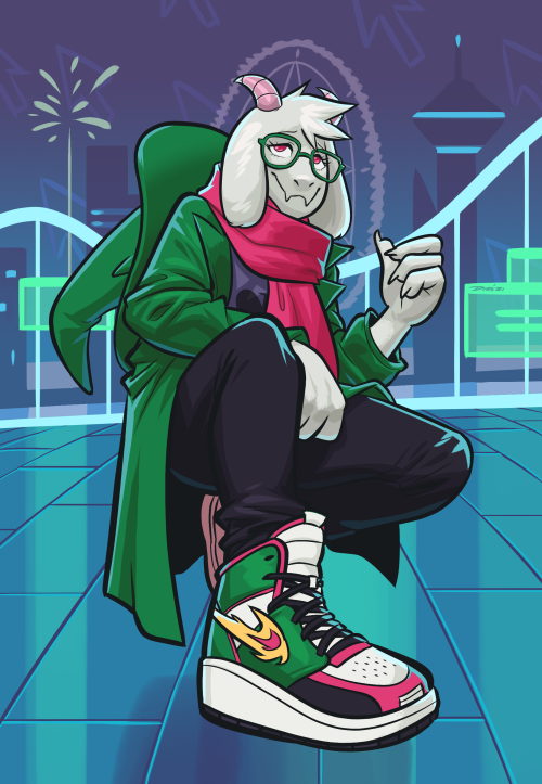 dat-soldier:  Noticed a lack of Ralsei in my deltarune art… I say no MORE. Let the boy have DRIP   