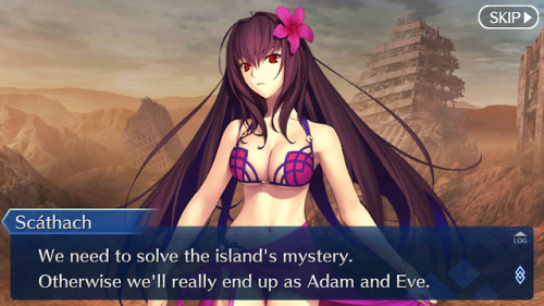 transbrynhildr - SCATHACH YOU CANT JUST SAY YOU CAN MAKE A RUNE...