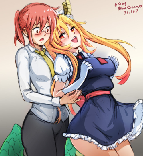   #184 Kobayashi x Tohru (Miss Kobayashi’s Dragon Maid)  Support me on Patreon