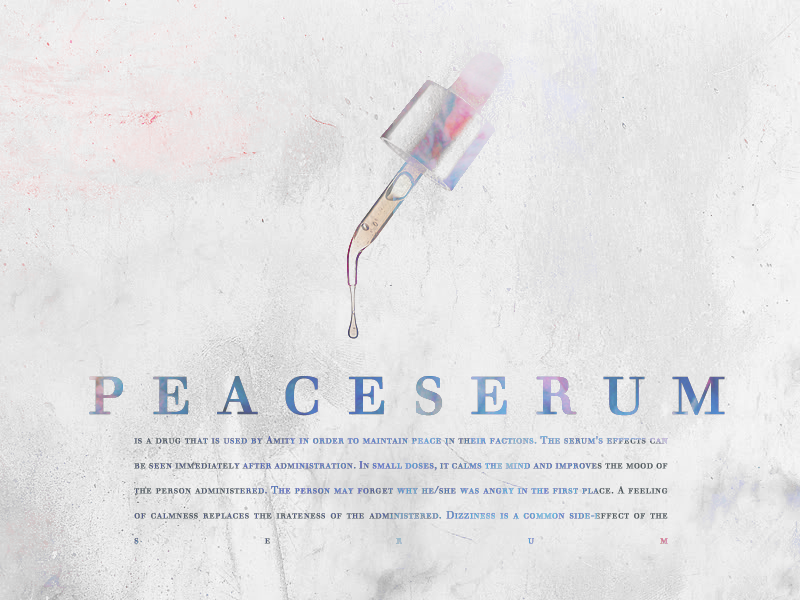 until-youbreak:  Serum is the liquid used to induce illusions known as simulations.