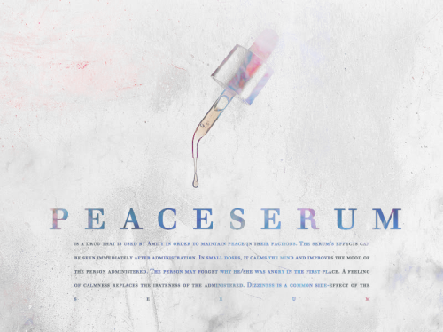 until-youbreak:  Serum is the liquid used to induce illusions known as simulations. They are either taken orally or injected into the body through a syringe. They are a clearish liquid that occasionally has a slight tint to it. Divergents are not affected