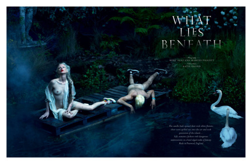 What Lies Beneath; Paul Boche, Mariacarla Boscono, Saskia De Brauw, Kristen McMenamy, Anais Pouliot,