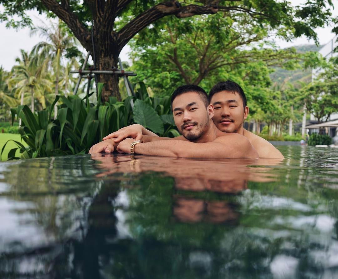 A bunch of hot Asian guys