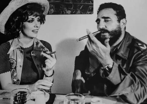 Gina Lollobrigida &amp; Fidel Castro Nudes &amp; Noises  