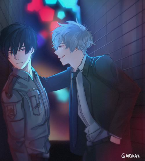 Had this in my mind for a while now. AU where HIjikata is a modern cop. Gintoki is an undercover cop