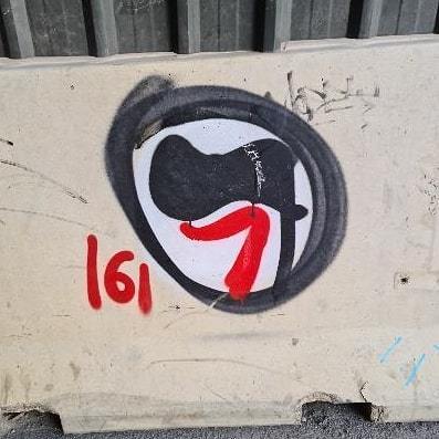 Antifa graff spotted in Adelaide, South Australia