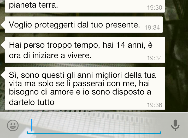 chiarettalulu:  quelsorrisocheparladite:  le lacrime..  Oddio.. 