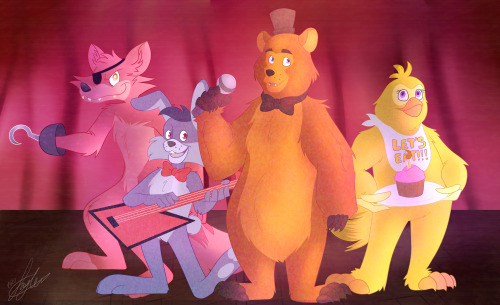 I decided to combine two of my favorite things right now, Five Nights at Freddy’s and Disney Parks!S