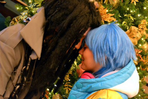 I will mold you and use you, and you will come willingly. Mink and Aoba from DRAMAtical Murder at Ho