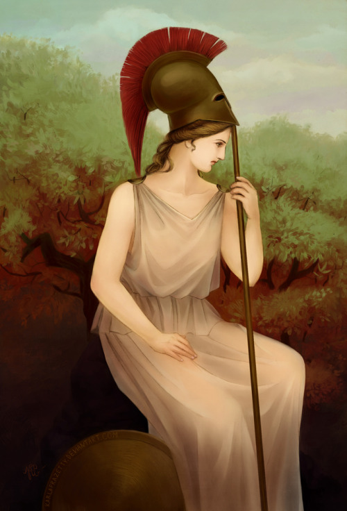 ignis-aquae: Athena - The Goddess of War by ~KarlaFrazetty