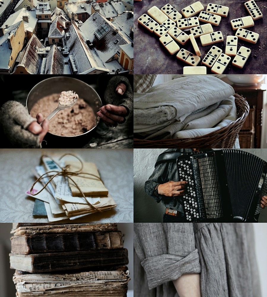 the book thief collage