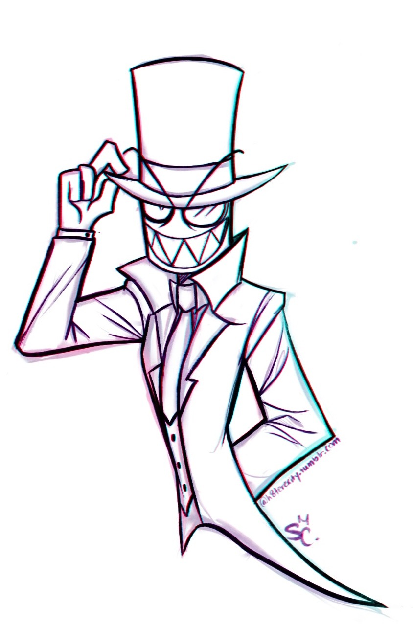 h8terexity: Celebratory Black hat doodle 