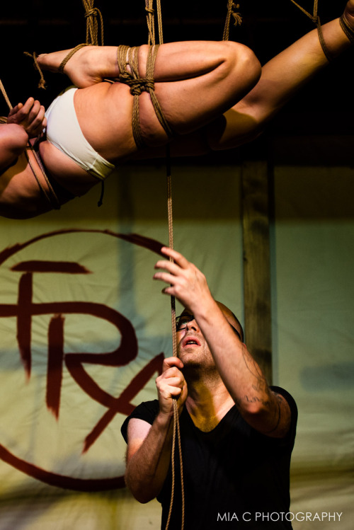 amaury-grisel-shibari: performing with Melle F. at LFRA 2015Kinbaku by Amaury GriselPhotography by M