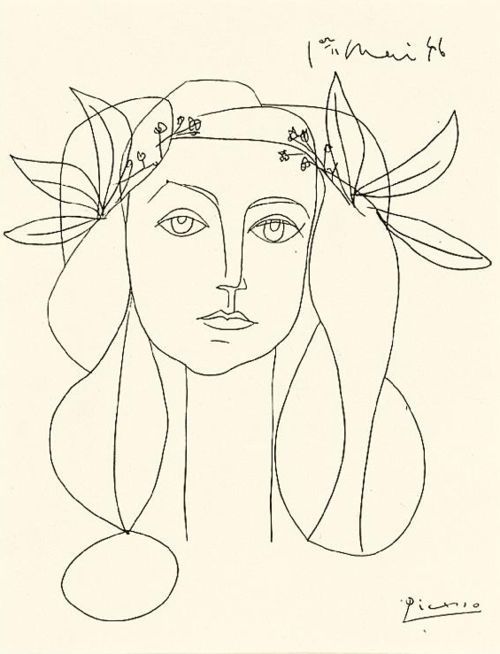 retroavangarda - Pablo Picasso – Head, 1946