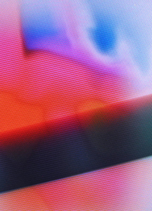 zeroing:  ‘Studies in Broadcast Colour’ by The Island Continent is an exploration into the way colour is rendered and translated through the red, green and blue channels of obsolete Cathode Ray Tube or CRT television sets.  Taken using modern digital