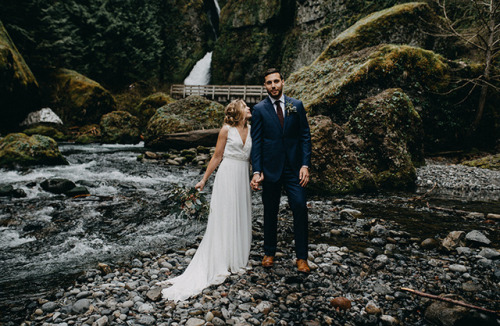 Wahclella Falls in Oregon // Minerva House Photography