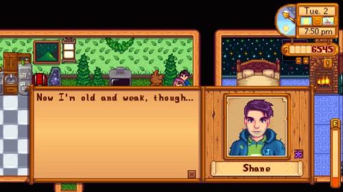 lunarreverb - I have no idea how old Shane is supposed to be…...