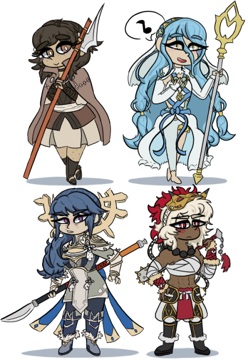 Some fire emblem units