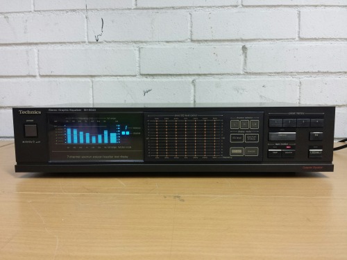 Technics SH-8046 Stereo Graphic Equalizer, 1986