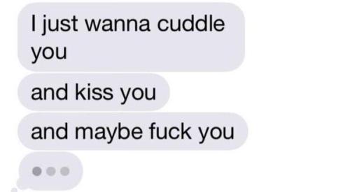 No maybe, baby