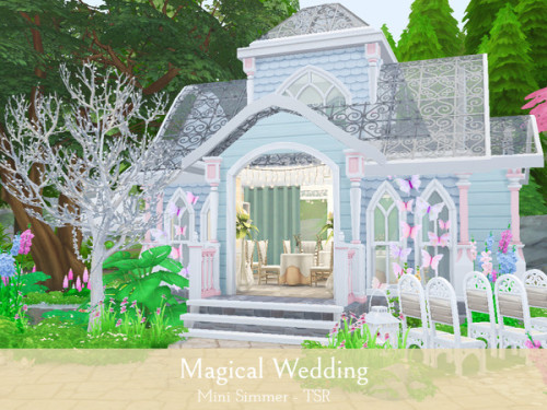 Magical WeddingA wedding venue for your sims to have a magical wedding they always dreamed of. There