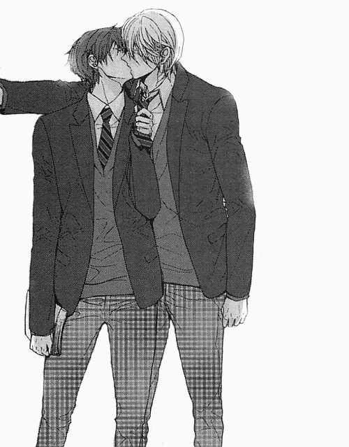 Edi's reading yaoi