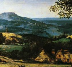 Renaissance-Art:  Pieter Bruegel The Elder C. 1565 Hay Making (Detail)