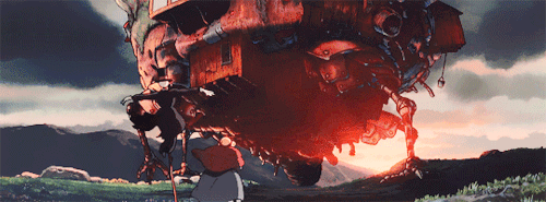 dailyghibli:Howl’s Moving Castle gifset » [1/50]