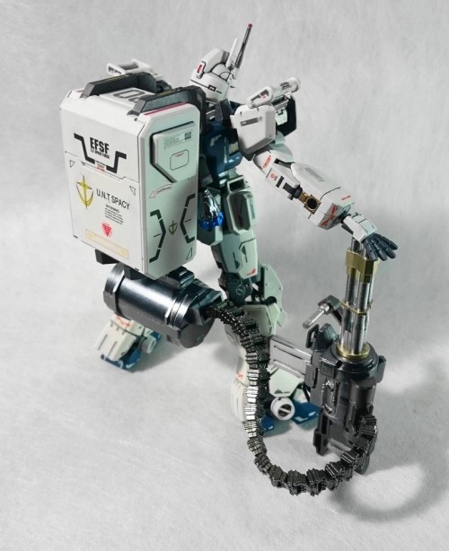 nmx-004:  1/144 Gundam Ez-8 [RG Frame Custom] - Custom Build  Modeled by ms08  I&rsquo;ve wanted