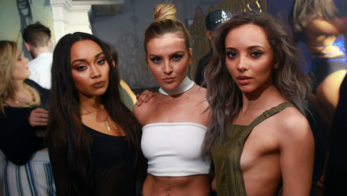 jadiethirlie:  Leigh, Perrie and Jade in the Club - 09.04.16