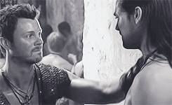 onlymywishfulthinking:Spartacus: War of the Damned ➝ 3.08 Separate Paths ➝ Nagron ➝ “It is settled t
