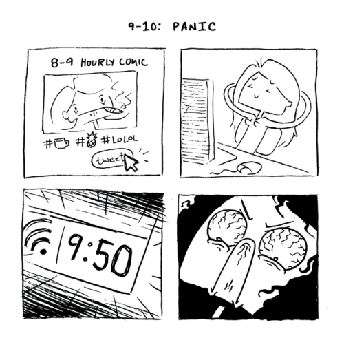  I participated in Hourly Comics Day for the first time ever! For those of You who don’t know,