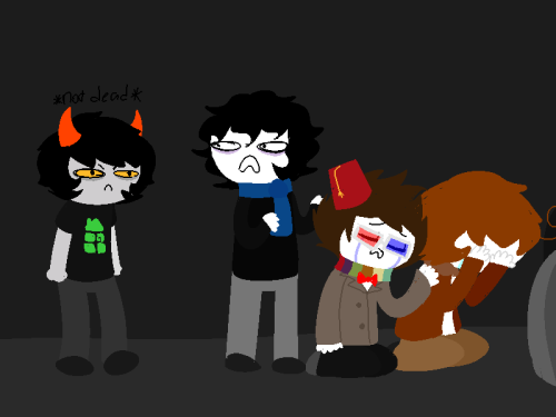 mangofurret: Seriously, why are people saying that the Homestuck fandom is dead? We’re definit