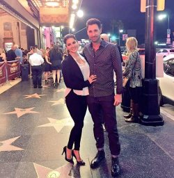 @dirrty99 and I Valentine&rsquo;s Day watching dirty dancing at the pantages theatre in Hollywood. by sunnyleone