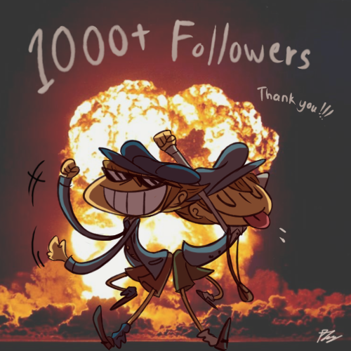 1000+ followers!!!You guys are literally insane… THANK YOUUU!Sorry for being extremely slow i