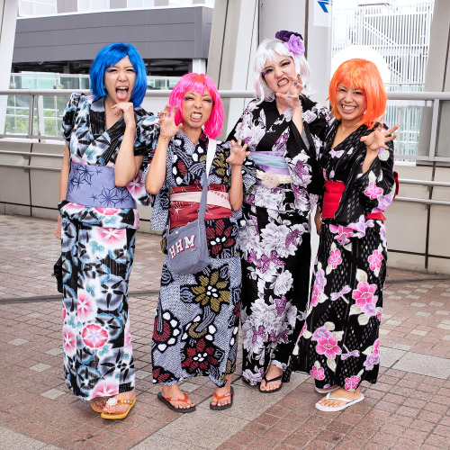 Pretty yukata at last night&rsquo;s sold out artRAVE Tokyo concert by Lady Gaga. Lots more Japanese 