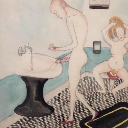 misrecortes:By the great Alice Neel. 1930s At David Zwirner Gallery / 20th St. https://twitter.com/jerrysaltz/status/575858395711979521/photo/1