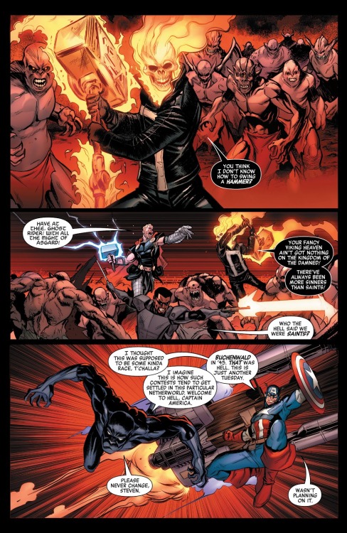 superheroesincolor: Avengers Vol 8 #25 (2019)  //  Marvel Comics Ghost Rider (Robbie Reyes