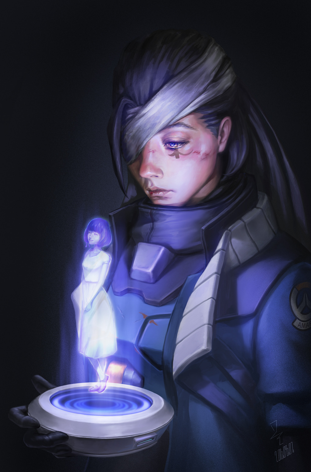 fuckyeahoverwatch:  Ana Overwatch ~  istarlove   