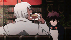 juhzou:    Graphic Request Meme:Kekkai Sensen + favorite relationship || requested